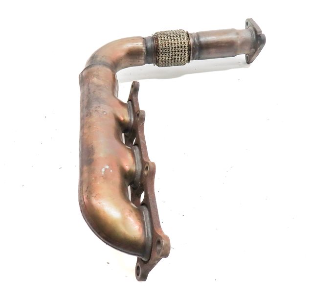 Thumbnail 3: 13-16 PORSCHE CAYENNE (958) 3.0L DIESEL LEFT DRIVER ENGINE EXHAUST MANIFOLD