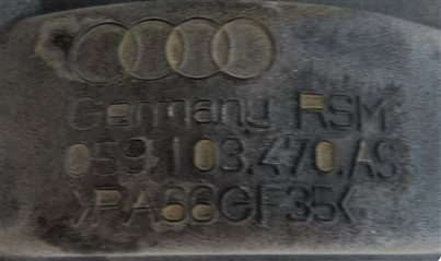 Thumbnail 7: 13-16 PORSCHE CAYENNE 958 3.0L DIESEL MCN.RB RIGHT PASSENGER ENGINE VALVE COVER
