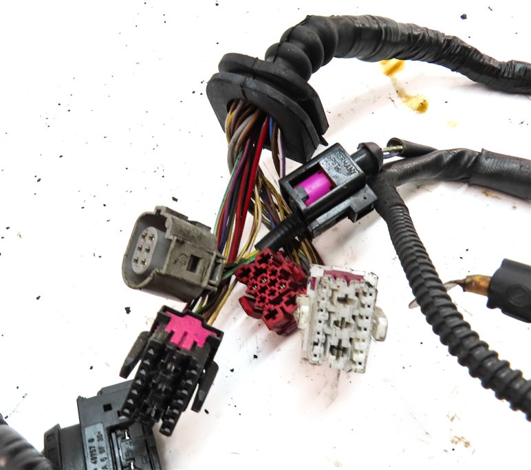 Thumbnail 10: 13 PORSCHE CAYENNE (958) 3.0L DIESEL (MCN.RB) ENGINE MOTOR WIRE WIRING HARNESS