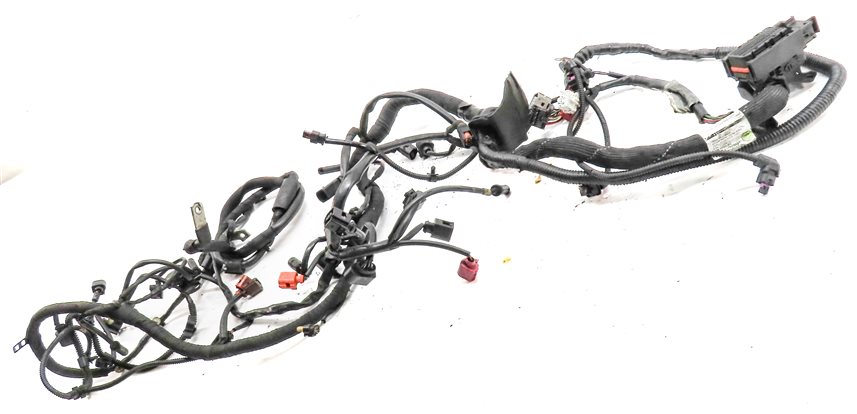 Thumbnail 2: 13 PORSCHE CAYENNE (958) 3.0L DIESEL (MCN.RB) ENGINE MOTOR WIRE WIRING HARNESS