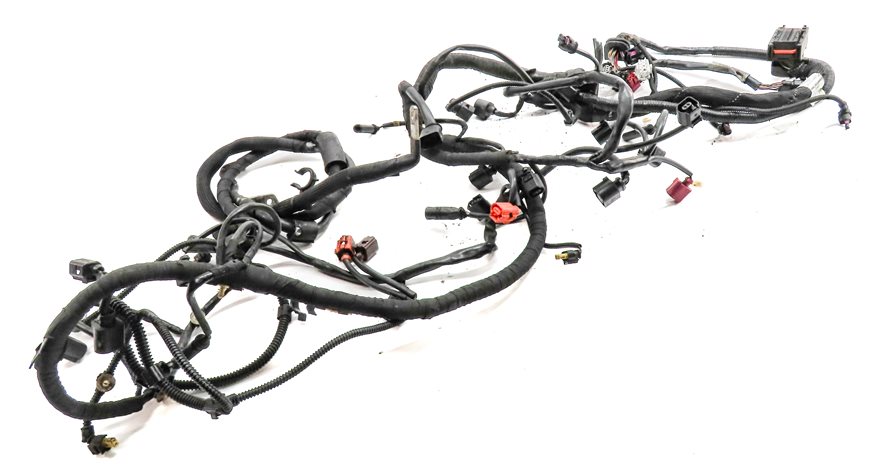 Thumbnail 3: 13 PORSCHE CAYENNE (958) 3.0L DIESEL (MCN.RB) ENGINE MOTOR WIRE WIRING HARNESS