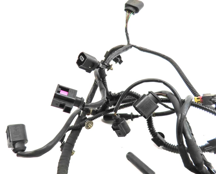 Thumbnail 4: 13 PORSCHE CAYENNE (958) 3.0L DIESEL (MCN.RB) ENGINE MOTOR WIRE WIRING HARNESS