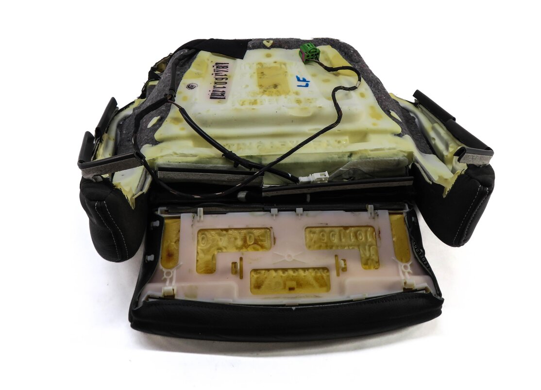Thumbnail 4: 2016 AUDI S3 (8V) DRIVER - LOWER BOTTOM HEATED SPORT SEAT CUSHION (BLACK)