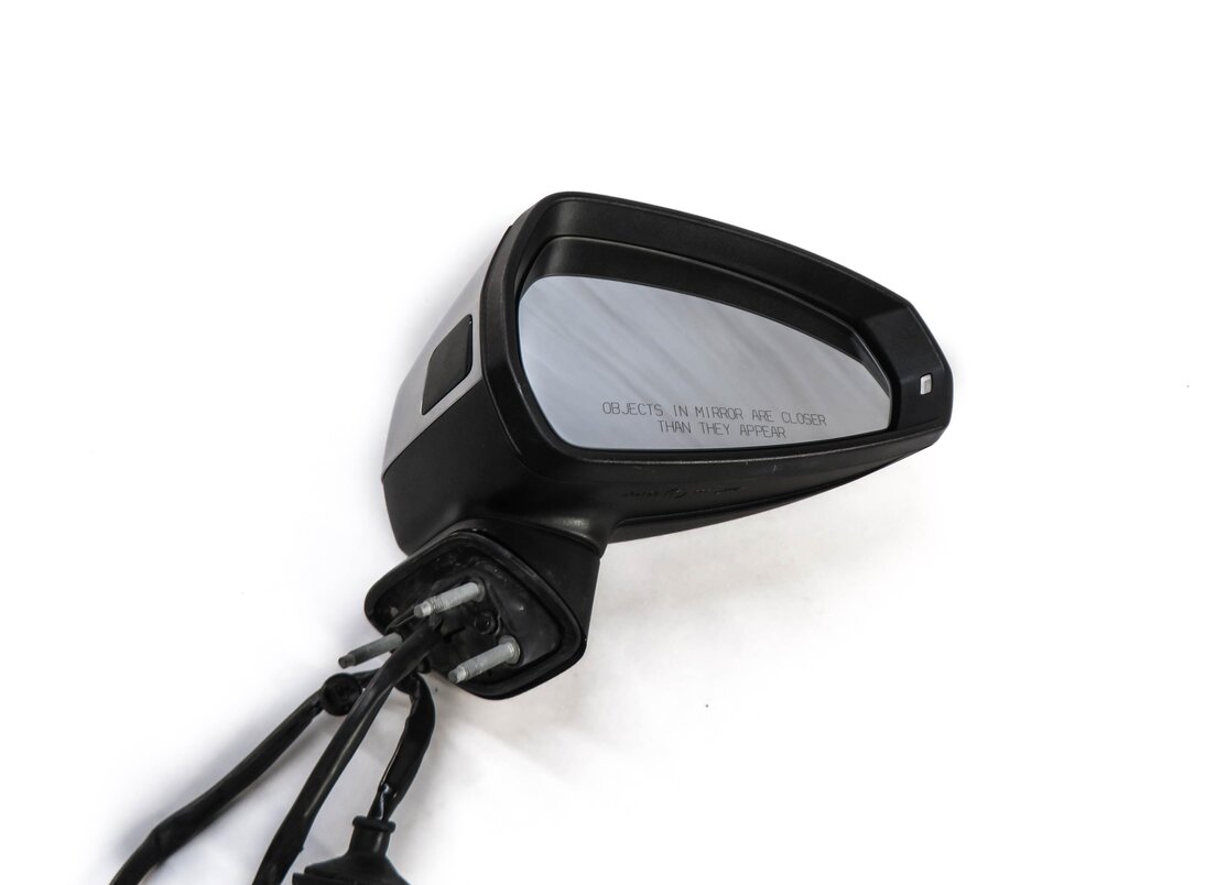 Thumbnail 3: 2015-2018 AUDI A3 S3 (8V) RIGHT PASSENGER LANE DEPARTURE DOOR MIRROR (SILVER)