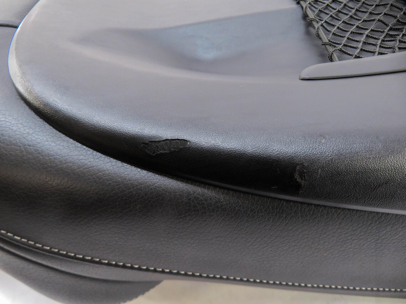 Thumbnail 4: 2016 AUDI S3 (8V) PASSENGER - UPPER TOP HEATED SPORT SEAT CUSHION (BLACK)