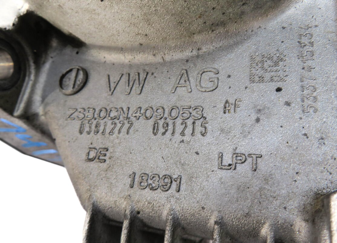 Thumbnail 6: 2016 AUDI S3 (8V) 2.0L TURBO ENGINE TRANSFER CASE ANGLE DRIVE