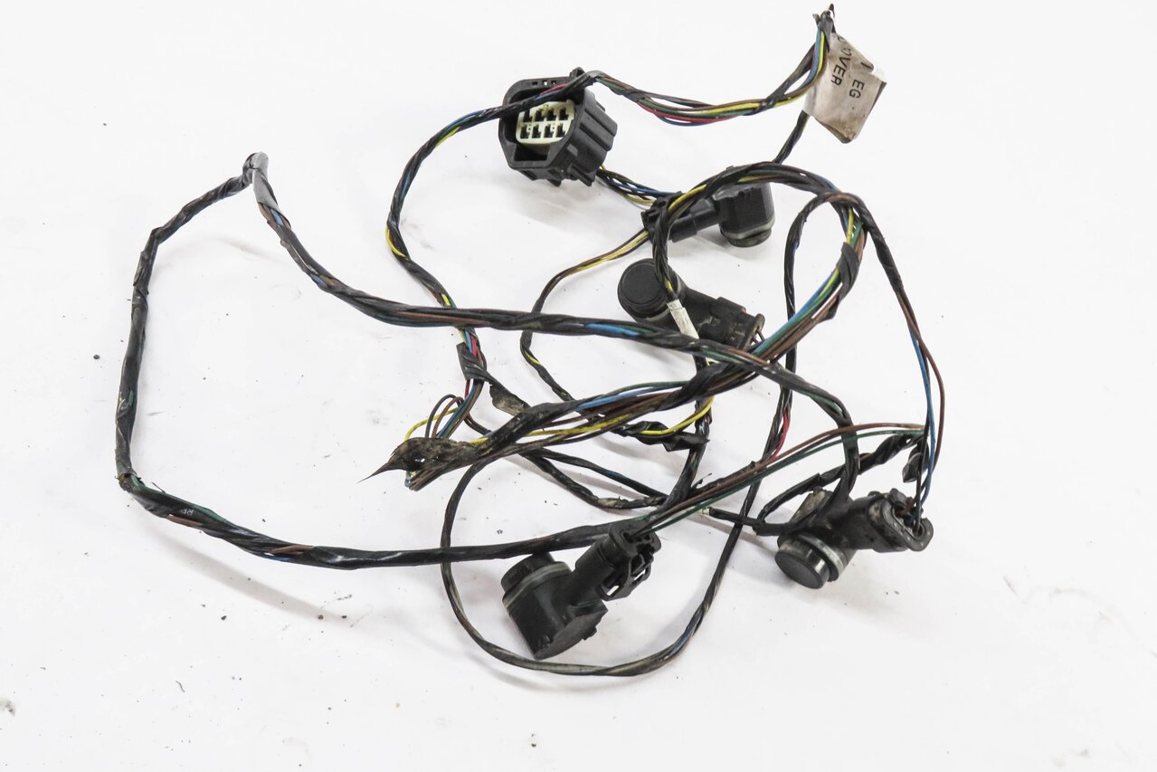 2011 RANGE ROVER SPORT (L320) REAR PDC PARK SENSOR SET w/ HARNESS (BLACK 820)