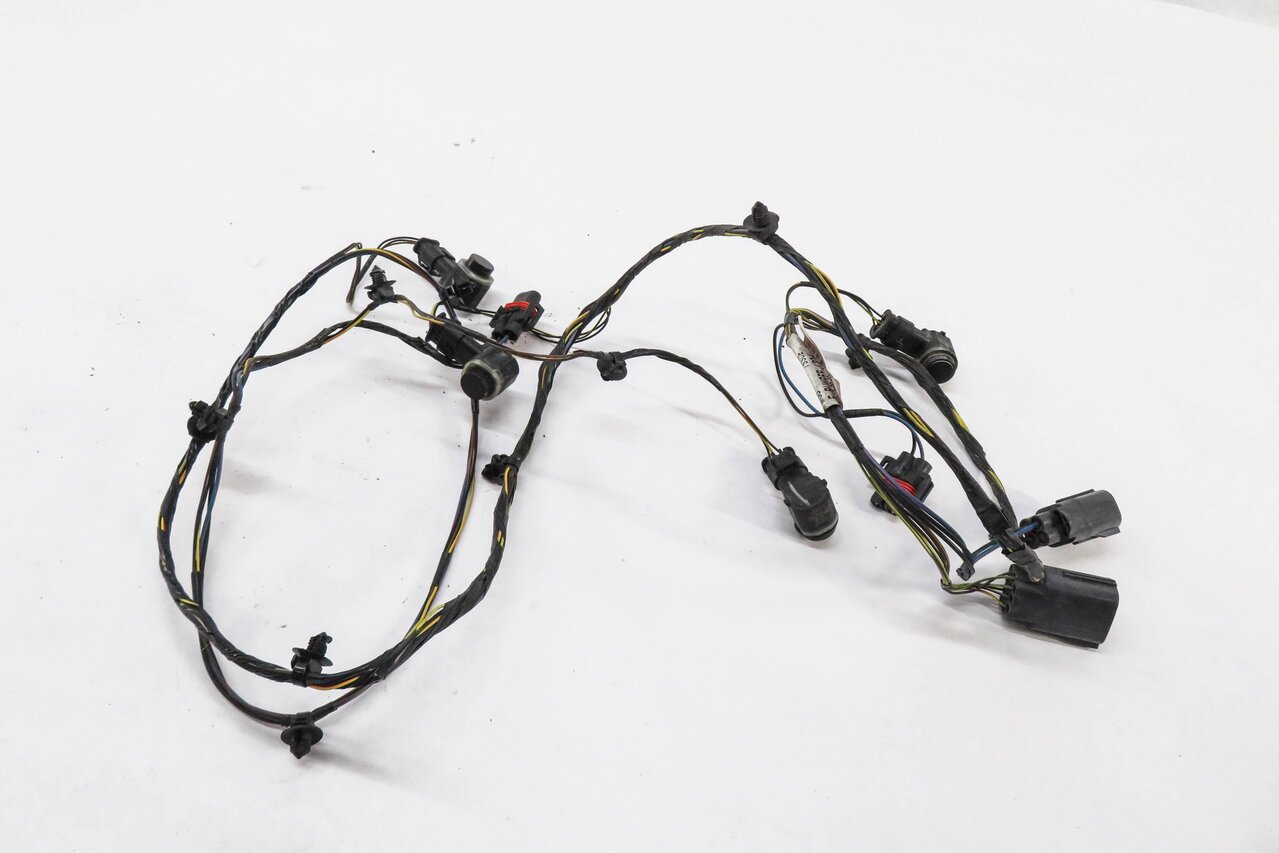 2011 RANGE ROVER SPORT (L320) FRONT PDC PARK SENSOR SET w/ HARNESS (BLACK 820)