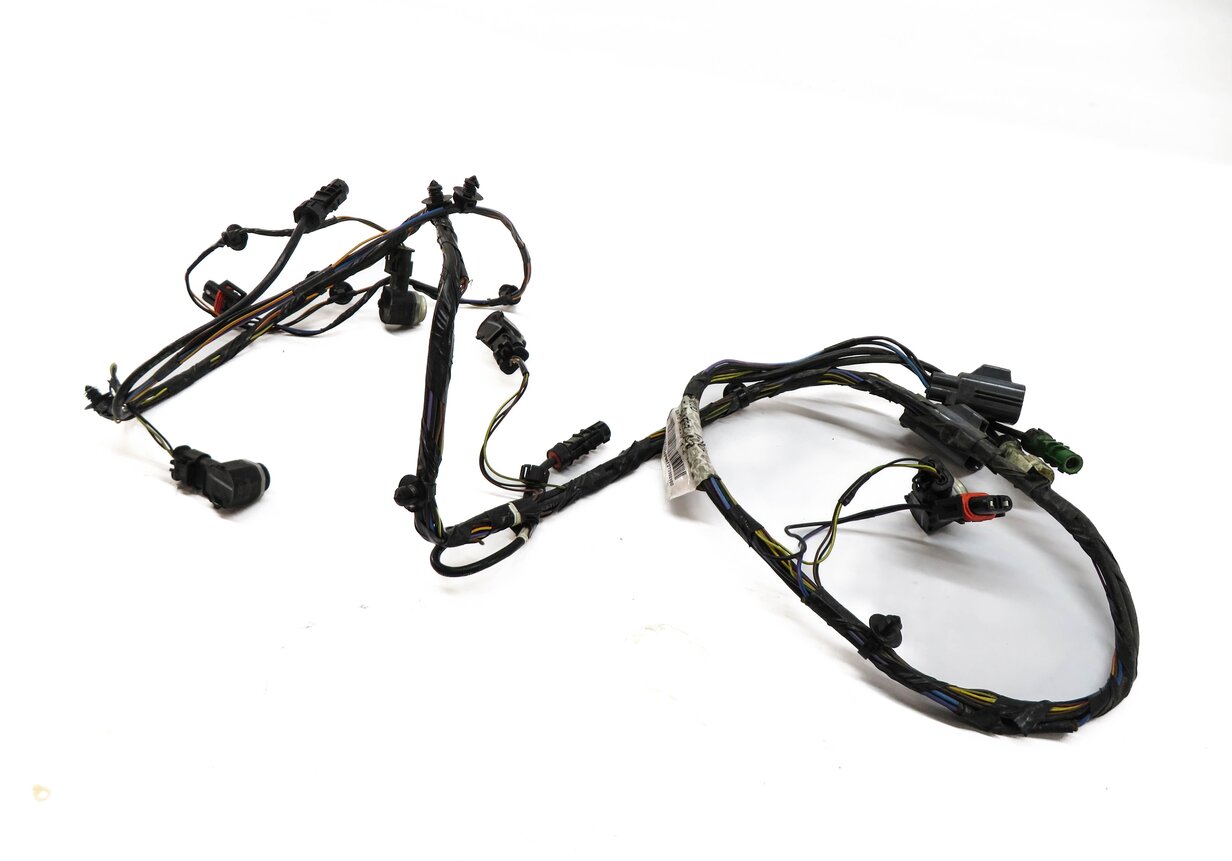 Thumbnail 1: 2011 RANGE ROVER SPORT (L320) FRONT PDC PARK SENSOR SET w/ HARNESS (FUJI WHITE)