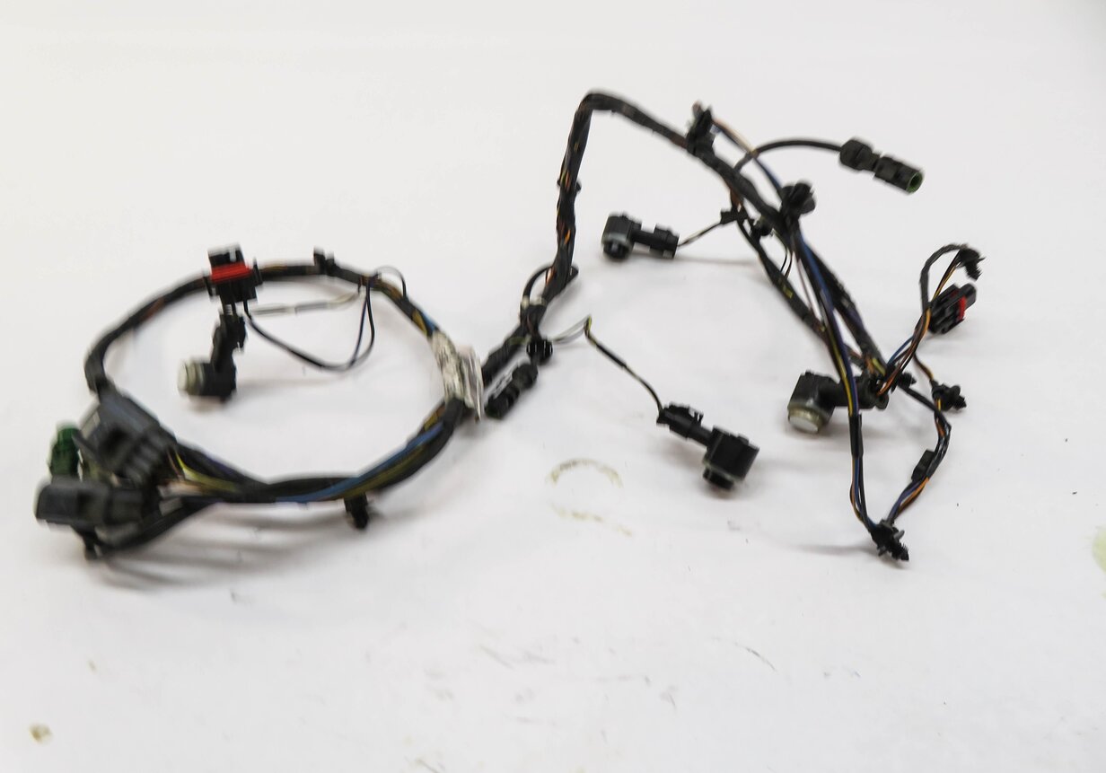 Thumbnail 3: 2011 RANGE ROVER SPORT (L320) FRONT PDC PARK SENSOR SET w/ HARNESS (FUJI WHITE)