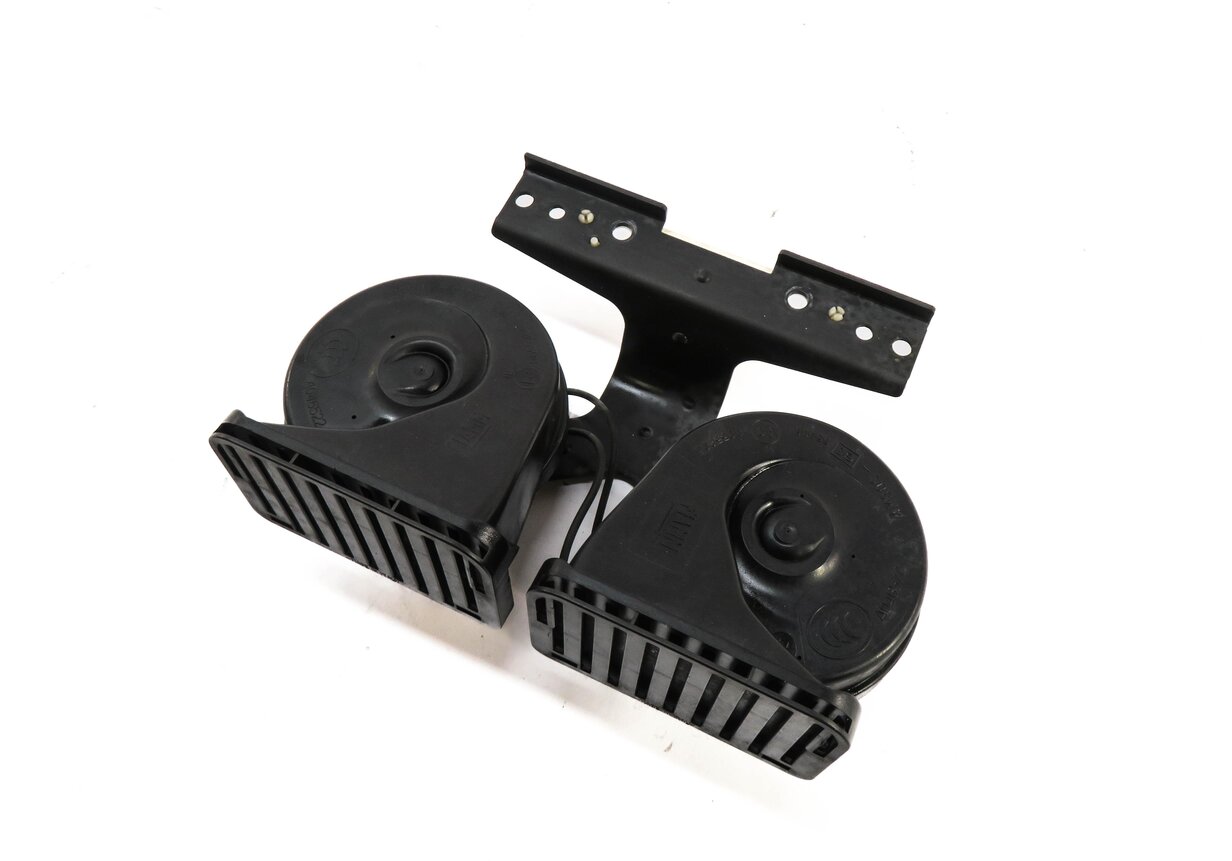 Thumbnail 1: 2010-2016 RANGE ROVER SPORT (L320) LR4 - HIGH & LOW TONE SAFETY HORN SET-2