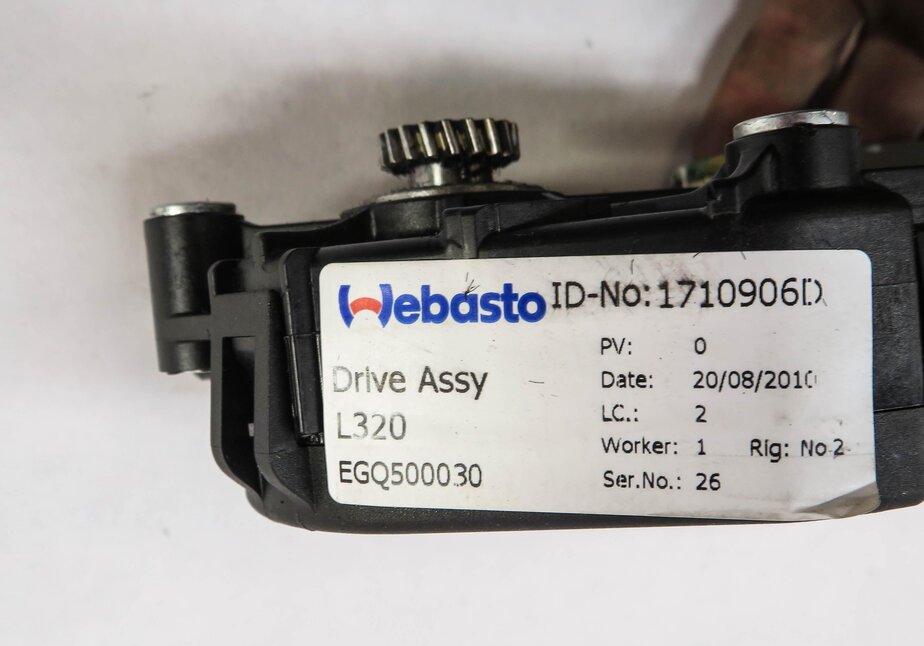 Thumbnail 4: 06-13 RANGE ROVER SPORT (L320) SUNROOF MOTOR