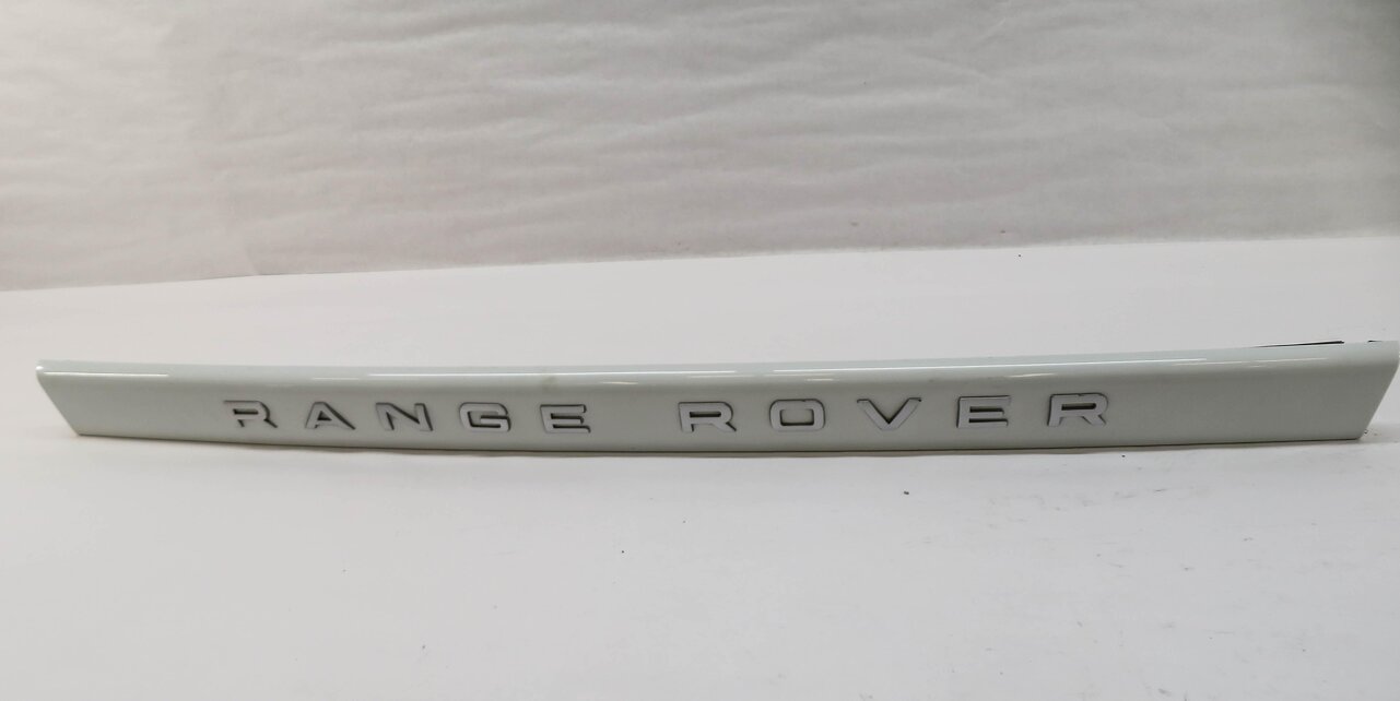 Thumbnail 2: 2011 RANGE ROVER SPORT (L320) REAR TRUNK HATCH LETTERING TRIM PANEL (FUJI WHITE)