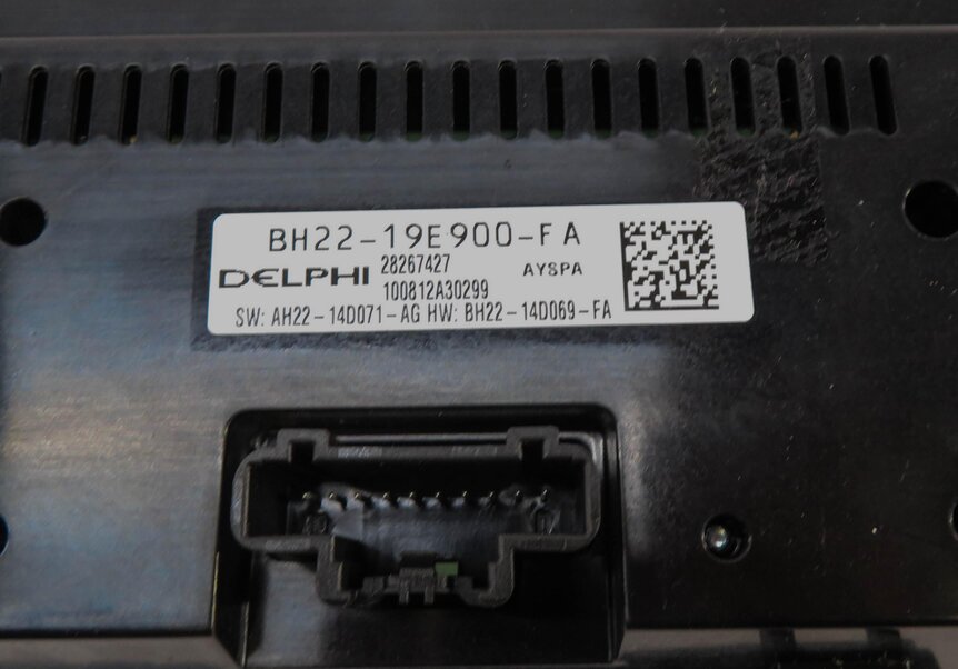 Thumbnail 6: 10-16 LR4 / RANGE ROVER SPORT (L320) FRONT HEATER A/C TEMPERATURE CONTROL PANEL