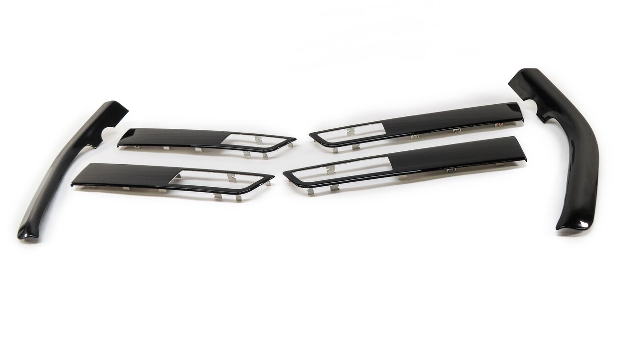 11 RANGE ROVER SPORT (L320) FRONT REAR LEFT RIGHT TRIM SET (DARK WOOD)