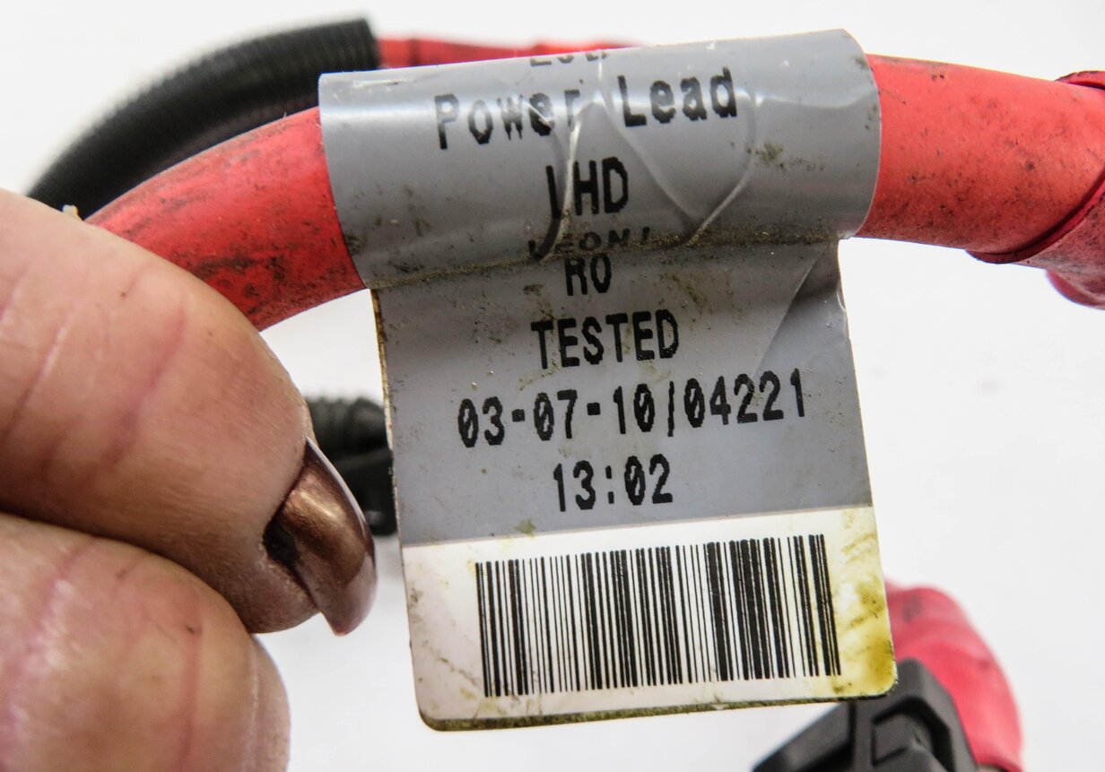 Thumbnail 8: 2011 RANGE ROVER SPORT (L320) POSITIVE BATTERY CABLE