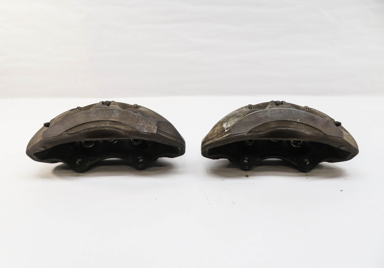 Thumbnail 2: 10-13 RANGE ROVER SPORT (L320) SUPERCHARGED - FRONT BRAKE CALIPER SET-2 (BREMBO)