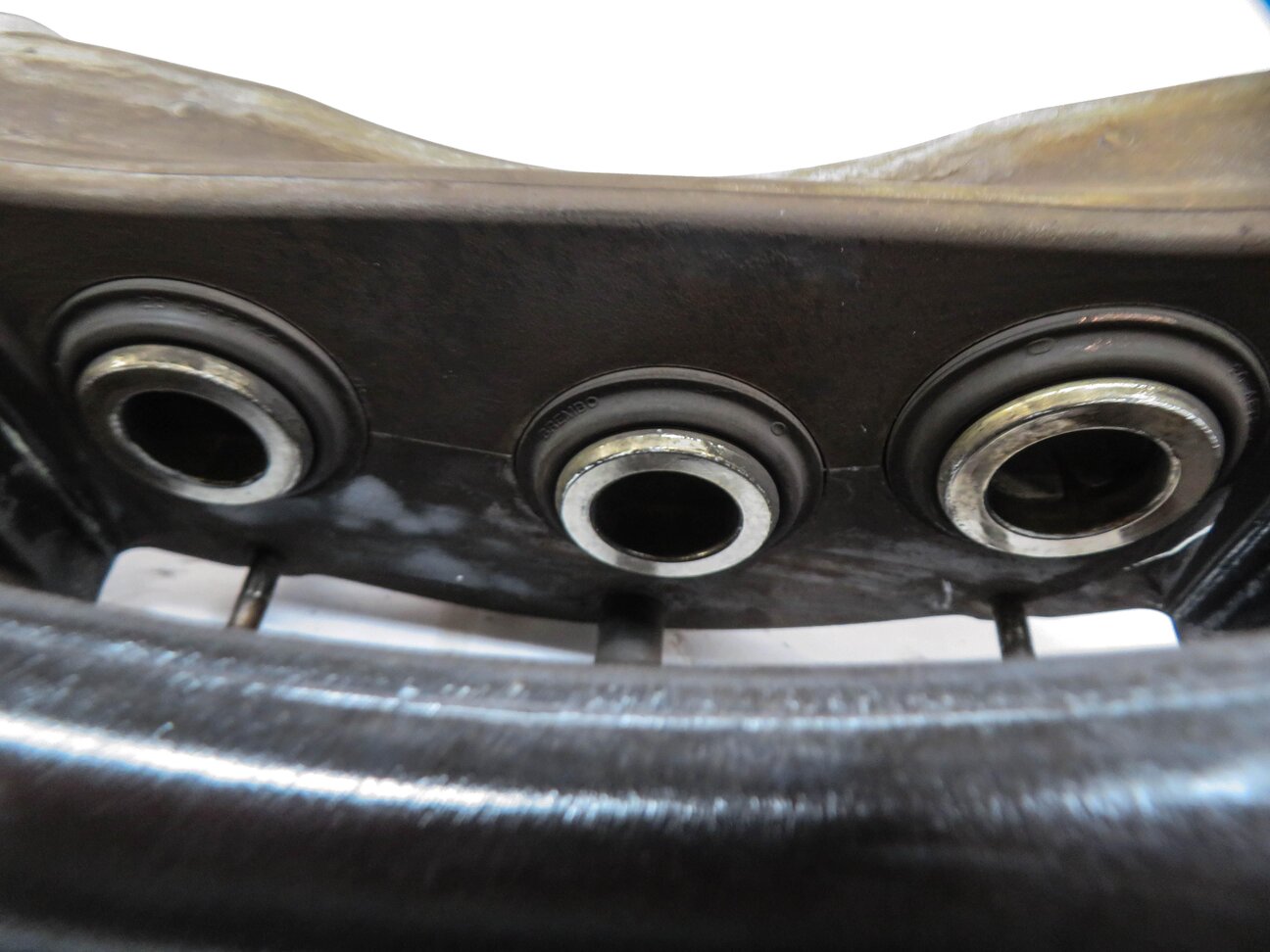 Thumbnail 8: 10-13 RANGE ROVER SPORT (L320) SUPERCHARGED - FRONT BRAKE CALIPER SET-2 (BREMBO)