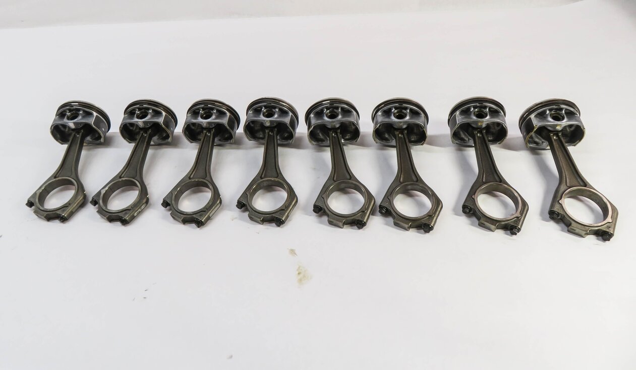 Thumbnail 4: 2011 RANGE ROVER SPORT (L320) 5.0L AJ133 SUPERCHARGED ENGINE PISTON w/ ROD SET