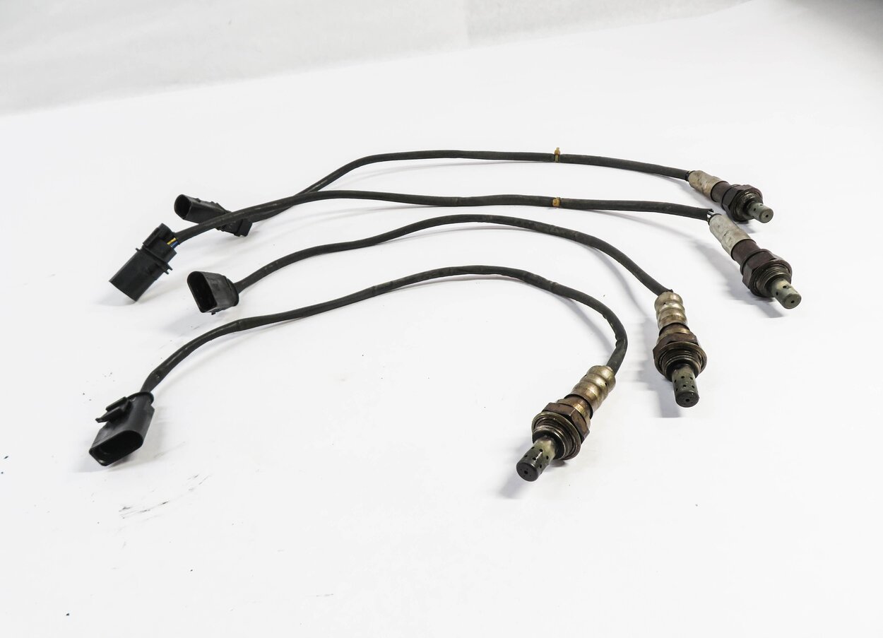 Thumbnail 2: 2009 AUDI A4 (B8 8K) 3.2L PRE / POST CAT O2 OXYGEN LAMBDA PROBE SENSOR SET-4