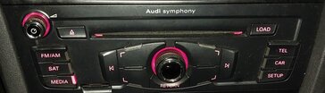 Thumbnail 2: 2009 AUDI A4 (B8 8K) AM/FM RADIO STEREO CD PLAYER STEREO RECEIVER