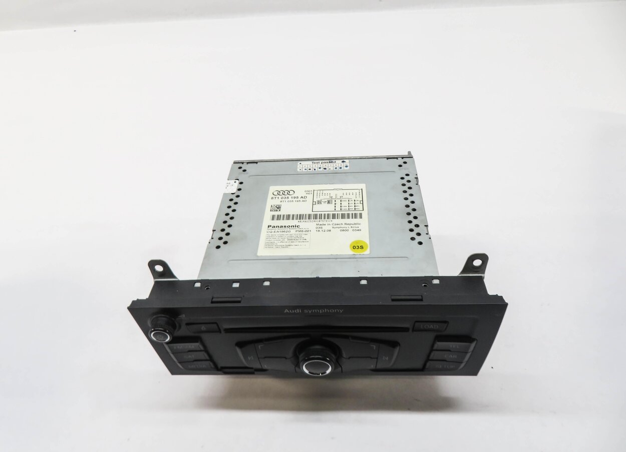 Thumbnail 4: 2009 AUDI A4 (B8 8K) AM/FM RADIO STEREO CD PLAYER STEREO RECEIVER