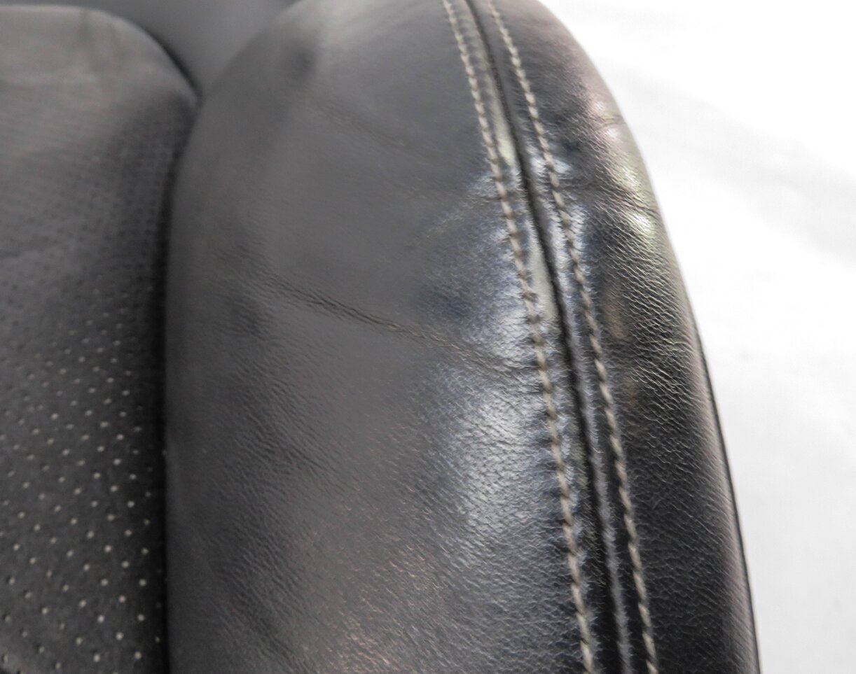 Thumbnail 7: 2009 AUDI A4 (B8 8K) DRIVER UPPER TOP HEATED SPORT SEAT CUSHION (BLACK / SILVER)