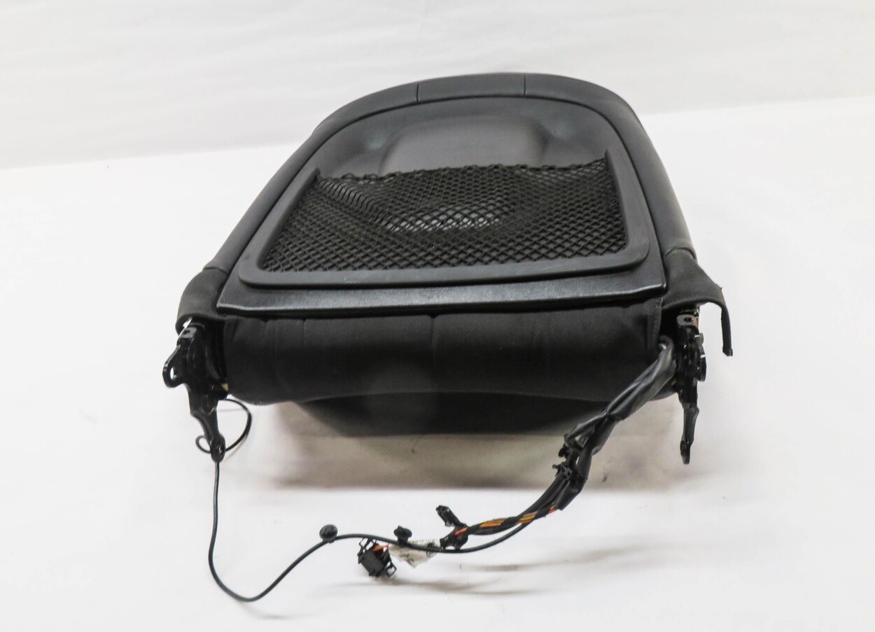 Thumbnail 4: 2009 AUDI A4 (B8 8K) PASSENGER UPPER TOP HEATED SPORT SEAT CUSHION BLACK SILVER
