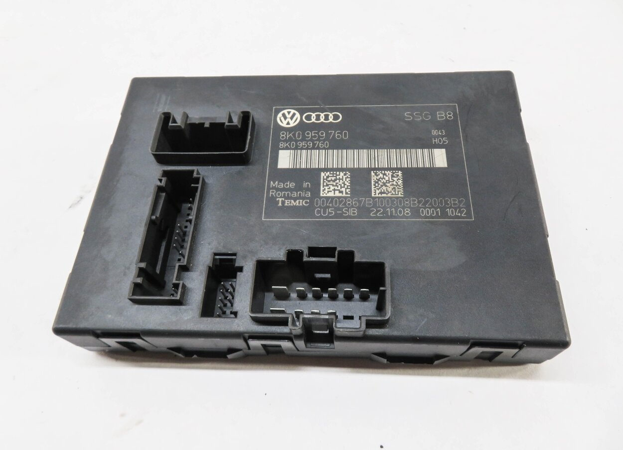 Thumbnail 2: 2009 AUDI A4 (B8 8K) LEFT FRONT DRIVER SEAT CONTROL MODULE