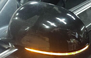 Thumbnail 2: 2009 AUDI A4 (B8 8K) SDN / WGN - LEFT HEATED MEMORY AUTODIM DOOR MIRROR (BLACK)