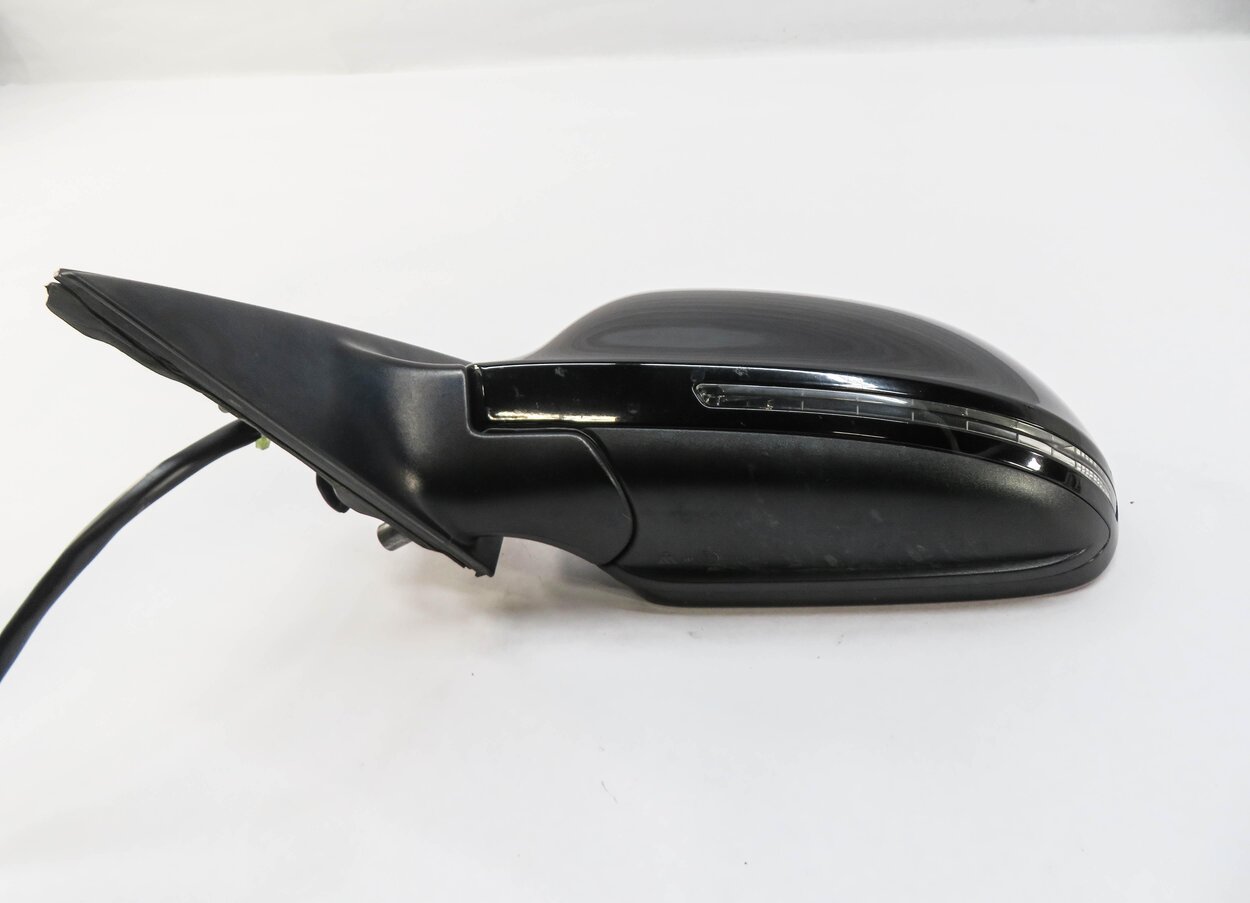 Thumbnail 6: 2009 AUDI A4 (B8 8K) SDN / WGN - LEFT HEATED MEMORY AUTODIM DOOR MIRROR (BLACK)