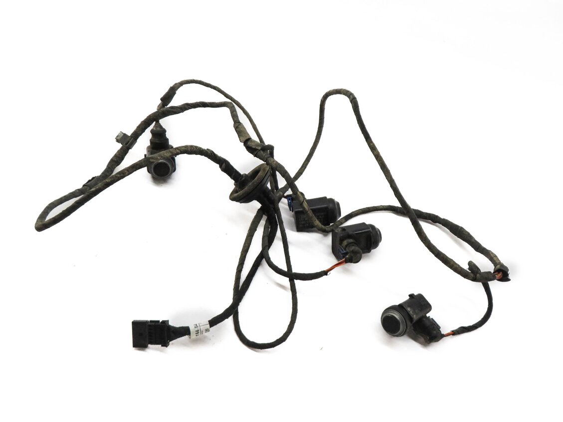 2015 BMW Z4 (E89) REAR PDC PARK DISTANCE SENSOR SET w/ HARNESS (BLACK 040U)