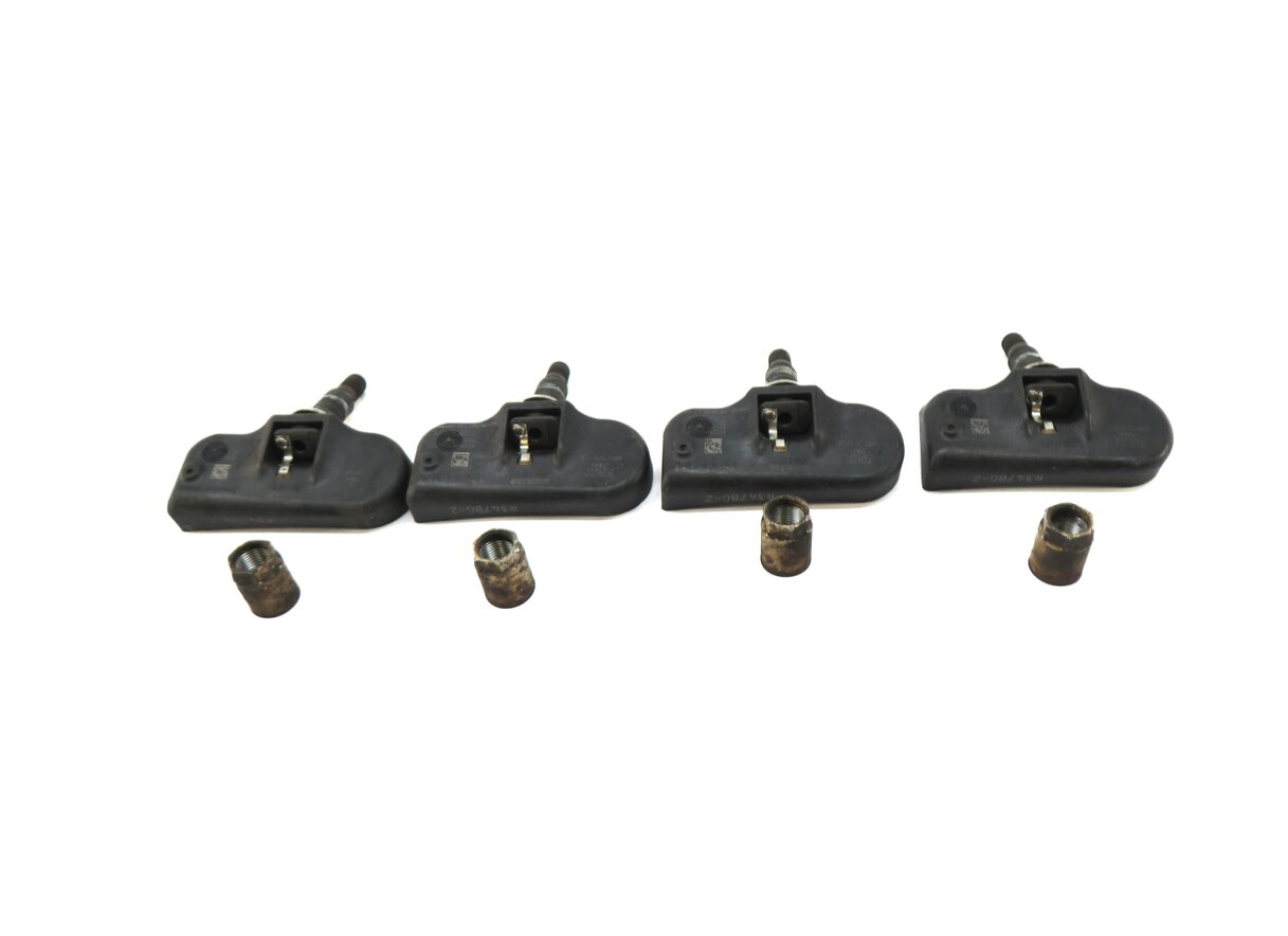 Thumbnail 2: 12 LAND ROVER LR4 FRONT LEFT REAR RIGHT TIRE AIR PRESSURE TPMS 4 SENSORS 315 MHZ