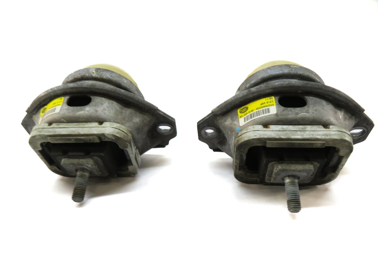 Thumbnail 4: 2012 LAND ROVER LR4 5.0L AJ133 LEFT & RIGHT ENGINE MOTOR MOUNT MOUNTS (SET OF 2)