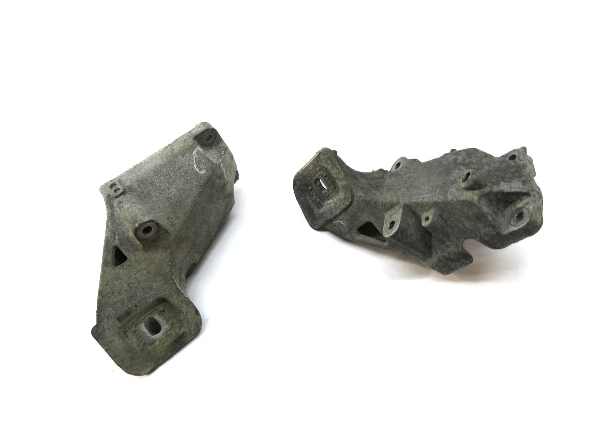 Thumbnail 2: 2012 LAND ROVER LR4 5.0L AJ133 ENGINE MOTOR MOUNT BRACKET SET OF 2