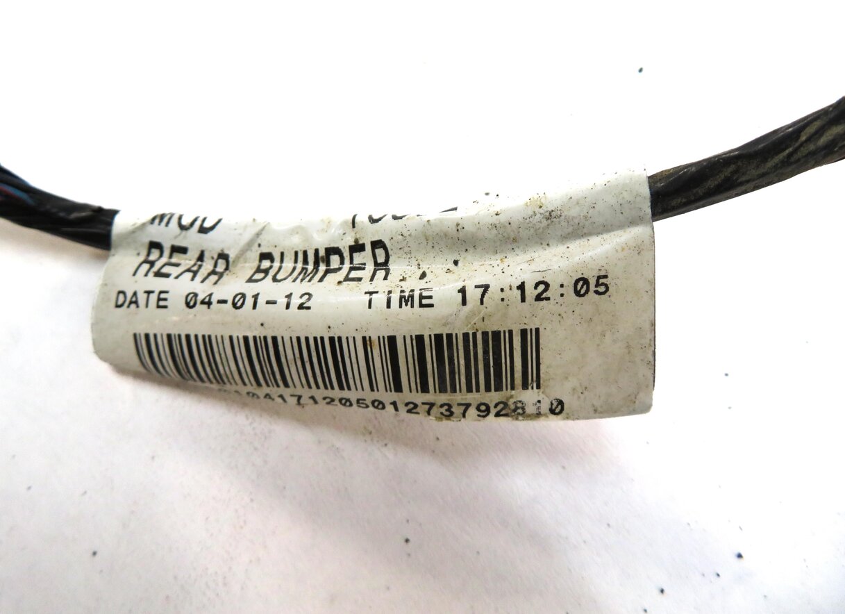 Thumbnail 4: 12 LAND ROVER LR4 REAR PARK ASSIST PDC SENSOR SET w/ HARNESS SANTORINI BLACK 820