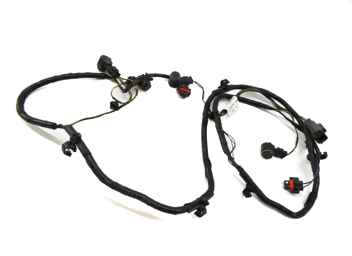 Thumbnail 2: 12 LAND ROVER LR4 FRONT PARK ASSIST PDC SENSOR SET & HARNESS SANTORINI BLACK 820