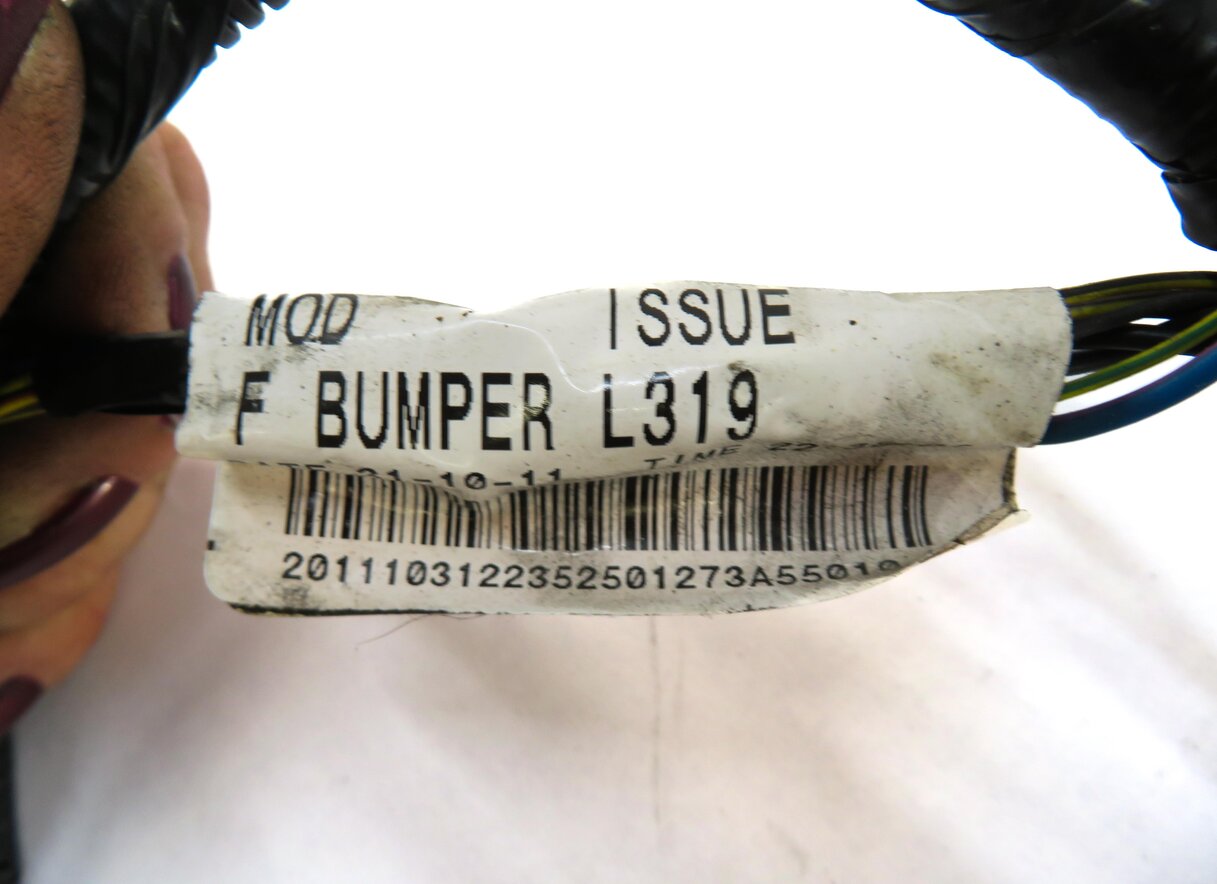 Thumbnail 4: 12 LAND ROVER LR4 FRONT PARK ASSIST PDC SENSOR SET & HARNESS SANTORINI BLACK 820