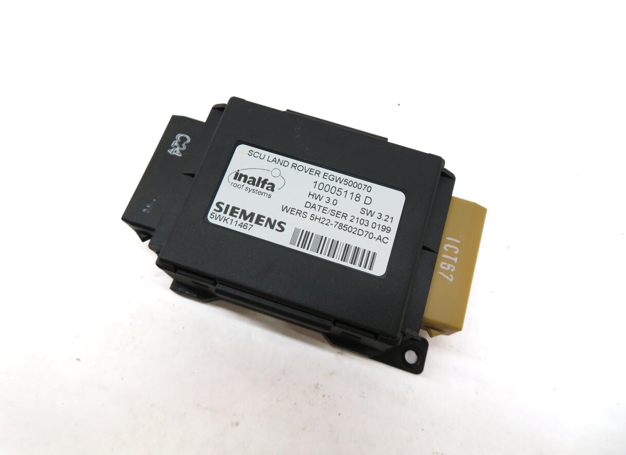 2012 LAND ROVER LR4 SUNROOF SUN ROOF CONTROL MODULE