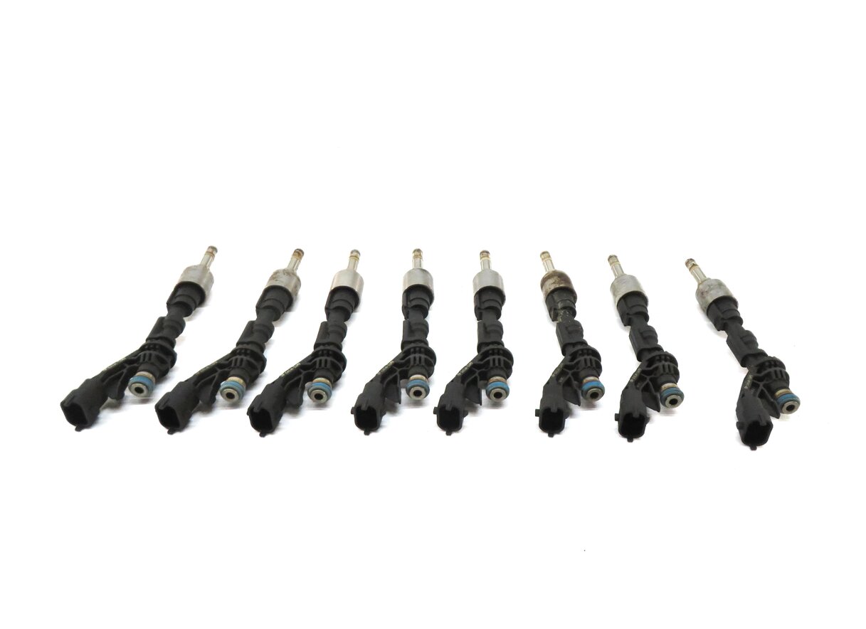 Thumbnail 3: 2010-2017 RANGE ROVER SPORT (L320 L322) JAGUAR XF XJ XK 5.0L FUEL INJECTOR SET 8