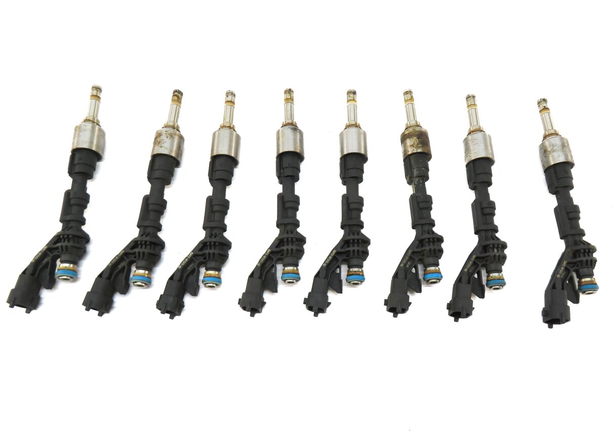 Thumbnail 4: 2010-2017 RANGE ROVER SPORT (L320 L322) JAGUAR XF XJ XK 5.0L FUEL INJECTOR SET 8