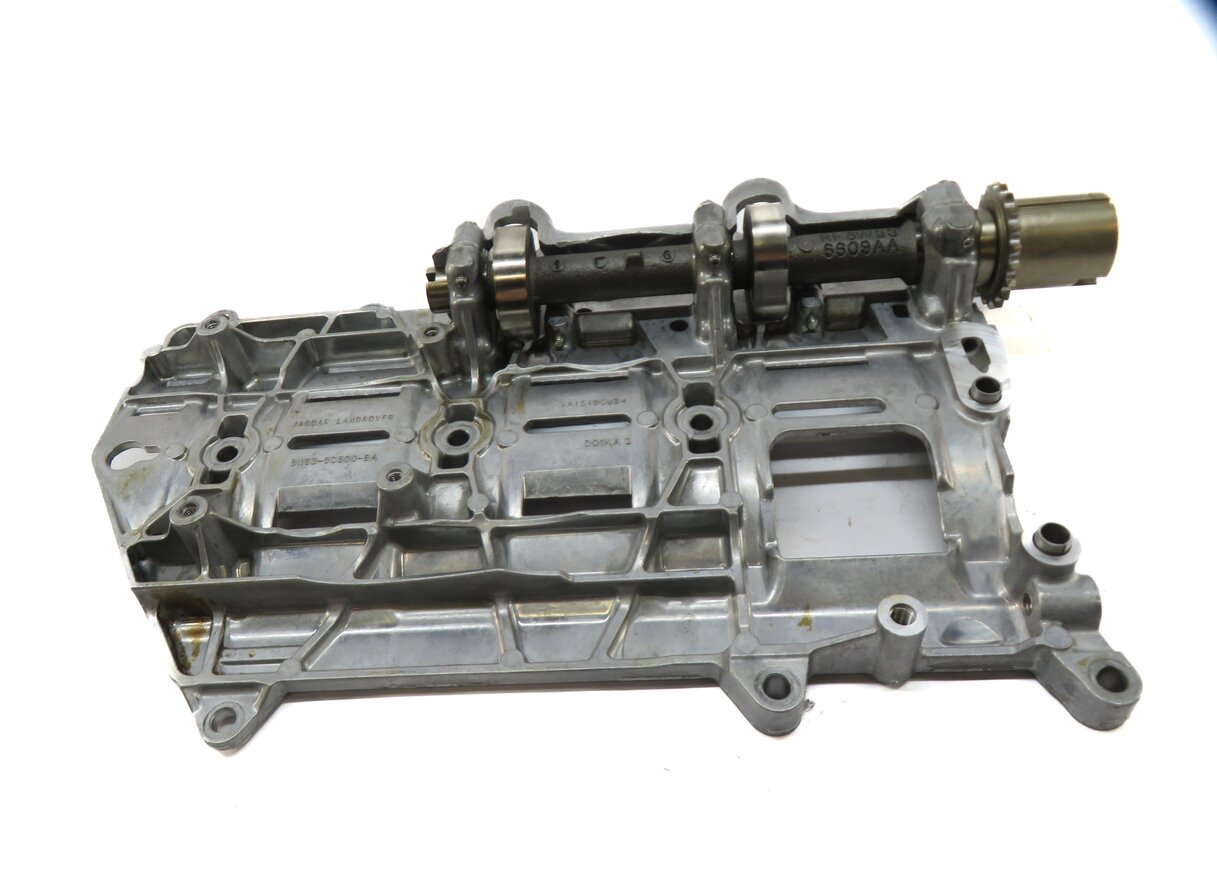 Thumbnail 2: 2012 LAND ROVER LR4 5.0L AJ133 ENGINE OIL PAN BAFFLE TRAY