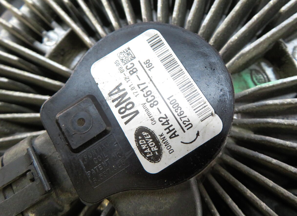 Thumbnail 6: 2010-2013 LR4 - RANGE ROVER SPORT (L320) 5.0L NON SC COOLING FAN BLADE w/ CLUTCH