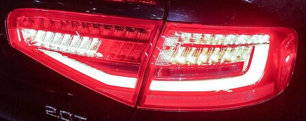 Thumbnail 2: 13-16 AUDI A4 S4 (B8 8K) RIGHT PASSENGER OUTER LED TAILLIGHT BRAKE LIGHT LAMP