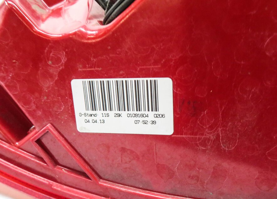 Thumbnail 6: 13-16 AUDI A4 S4 (B8 8K) RIGHT PASSENGER OUTER LED TAILLIGHT BRAKE LIGHT LAMP