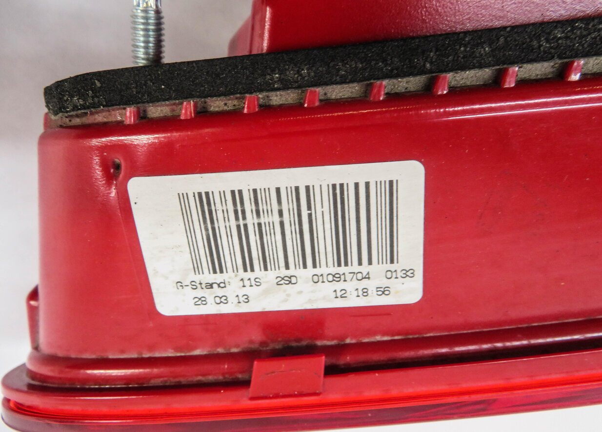 Thumbnail 6: 13-16 AUDI A4 S4 (B8 8K) RIGHT PASSENGER INNER TRUNK LED TAILLIGHT LIGHT LAMP