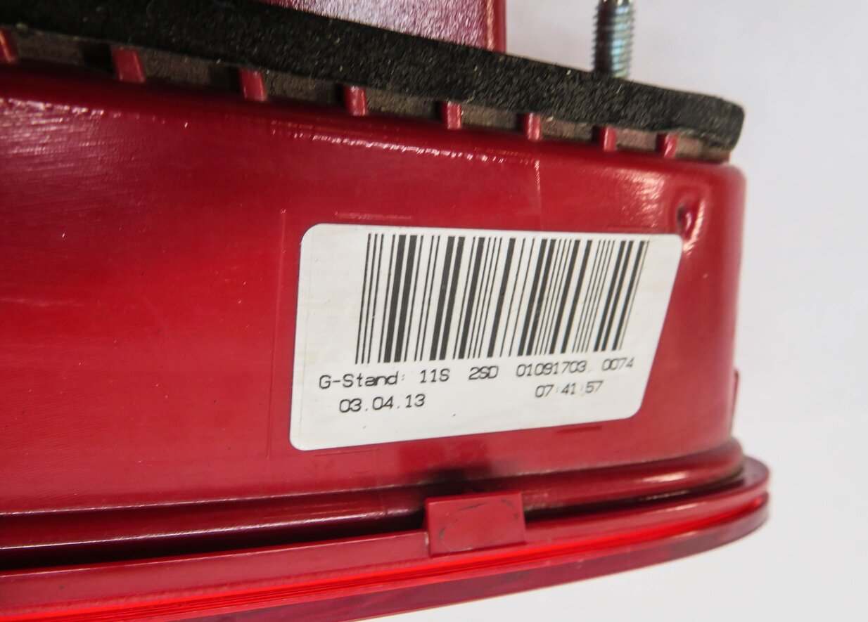 Thumbnail 6: 13-16 AUDI A4 S4 (B8 8K) LEFT DRIVER INNER TRUNK LED TAILLIGHT LIGHT LAMP