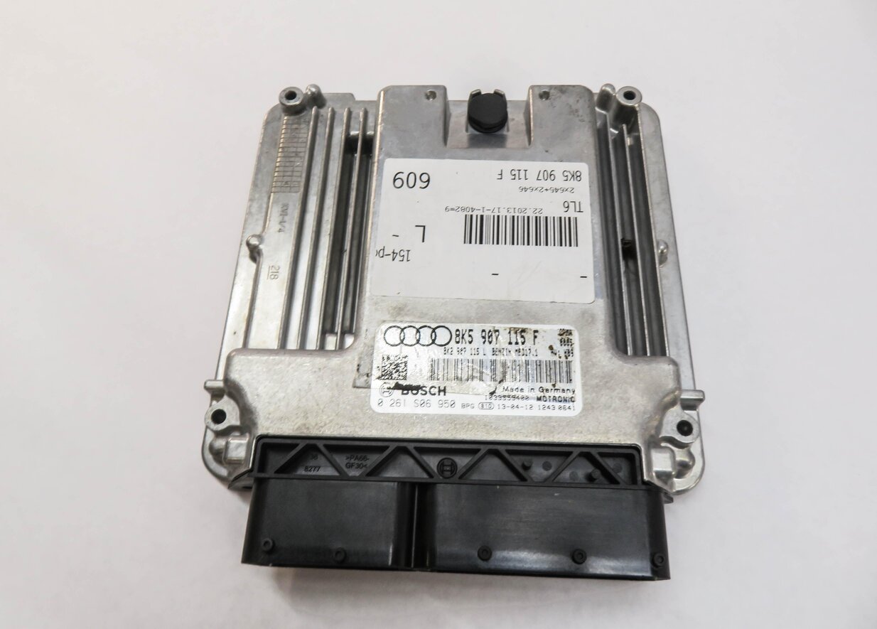 Thumbnail 6: 2013 AUDI A4 (B8 8K) 2.0L CPMA TURBO ENGINE ECM BCM IMMOBILIZER MODULE KEY SET