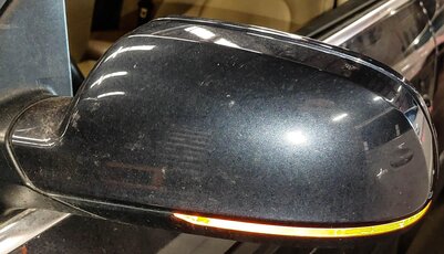 Thumbnail 2: 10-16 AUDI A4 (B8 8K) LEFT - HEATED AUTODIM MEMORY DOOR MIRROR (MOONLIGHT BLUE)