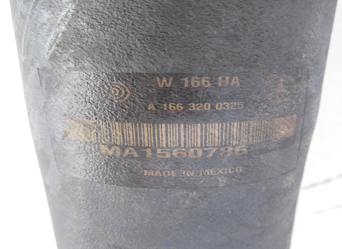 Thumbnail 6: 12-19 MERCEDES GL350 GL450 GL550 ML350 ML550 (W166 X166) REAR AIR SPRING SET-2